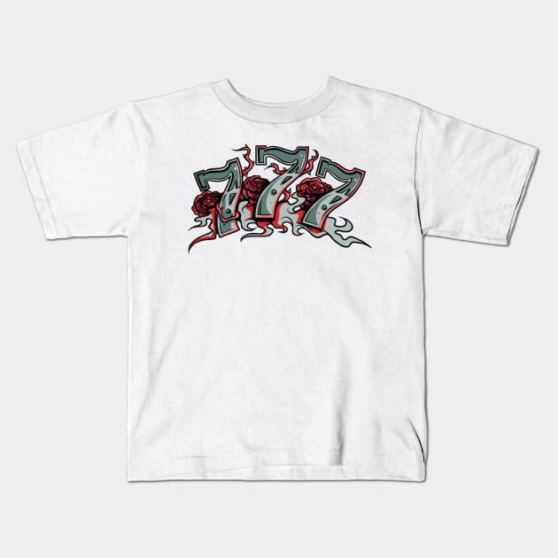 Triple 7s Kids T-Shirt by Marks Marketplace